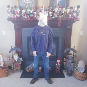 Dockers Sportswear Medium Navy Crew Neck Sweater